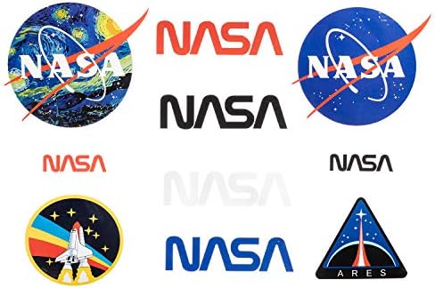 Calculs NASA Transfer Iron on Patches NASA Shirt Heat Transfer Vinyl Pack of 10