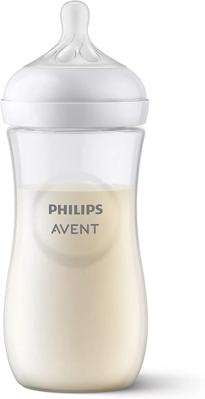 Avent Biberon Natural Response - Biberon da 330 ml, senza BPA, per neonati da 6 mesi in su (modello SCY906/01)