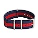 OWNITOW 4 Pack Nylon Watch Bands, Canvas Fabric Ballistic Nylon Watch Straps - Widths 16mm 18mm 20mm or 22mm 24mm