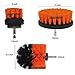 Funceter Drill Brush Attachment,Drill Powered Cleaning Brush,Bathroom Surfaces Tub, Shower, Tile and Grout Drill Brush,All Purpose Cleaner Scrubbing Brushes for Home and Kitchen or Wheel