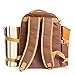 apollo walker Picnic Backpack Bag for 4 Person with Cooler Compartment, Detachable Bottle/Wine Holder, Fleece Blanket(45