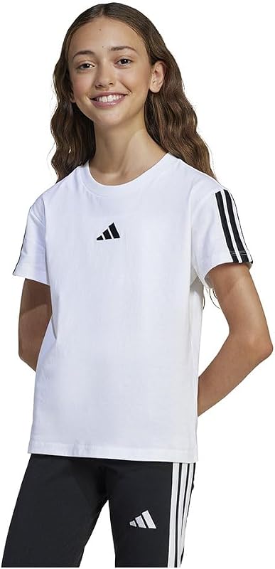 Camisa Essencial para Raparigas, Branca/Preta, 14-15 anos
