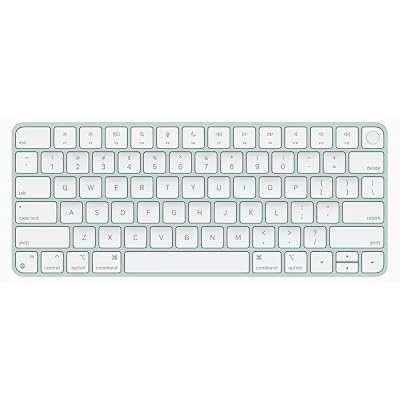 Apple Magic Keyboard with Touch ID for Mac Models with Apple Silicon (QWERTY English) Green (Renewed)