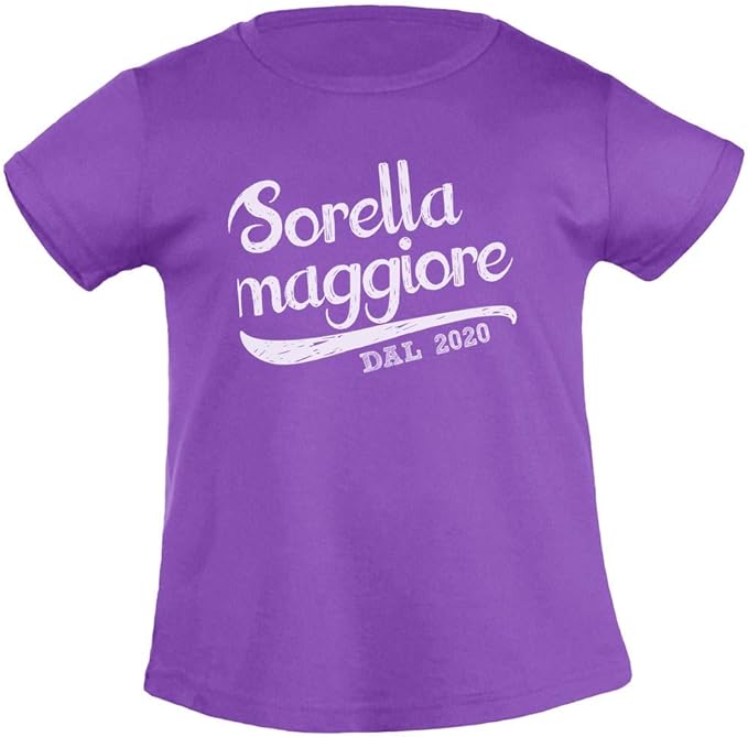 maglietta sorella maggiore