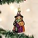 Old World Christmas Cute Witch Glass Blown Ornament