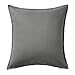 Ikea Gurli Solid Gray Throw Pillow Cover Cushion Sleeve NEW 20 X 20