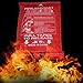 JRSOKO 4347481019 Fiberglass Fire Blanket Emergency Survival Fire Shelter Safety Protector for People,US Certifiedthumb 2