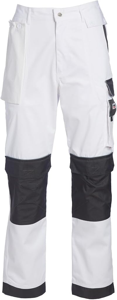 ProDec Advance Painter's Trousers 36W 31L White Stain-Resistant
