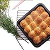 Bekith-4-Pack-20-CM-8-Inch-Square-Cake-Pan-Non-Stick-Bakeware-Carbon-Steel-Toast-Mold-Baking-Tray-for-Cakes-FDA-Approved-Black Bekith 4 Pack 20 CM (8 Inch) Square Cake Pan, Non-Stick Bakeware Carbon Steel Toast Mold Baking Tray for Cakes, FDA…