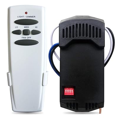 Buy Corebay Universal Dimmer Ceiling Fan Remote Control Kit With Receiver Remote Replacement Of Hampton Bay Uc7078t Harbor Breeze Hunter 3speeds Ceiling Fan Hd5 28r Easy To Install Online In Turkey B07pkkn1xt