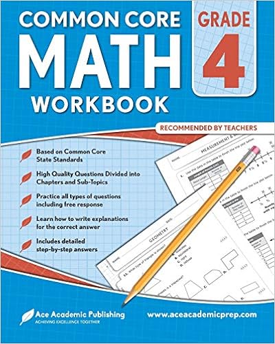 4th Grad!   e Math Workbook Commoncore Math Workbook Ace - 