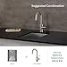 Kraus KPF-2600SS Oletto Kitchen Faucet, 12.5 inch, Stainless Steel