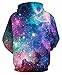 HelloTem Animal Printed Big Pockets Drawstring Hoodie Sweatshirt,XX-Large / XXX-Large,1