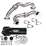 Ford 6.4L 6.4 2008-2010 Powerstroke Engines Exhaust Up Pipe and EGR Valve Kit - DK Engine Parts (Up Pipe With EGR Valve Kit)