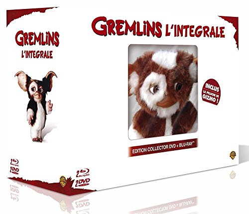 Gremlins + Gremlins 2 : La Nouvelle Génération - Édition Collector+ Dvd + Peluche