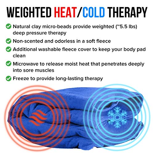 Heating Pad Microwavable Natural Moist Heat Therapy Warm Compress Pad w