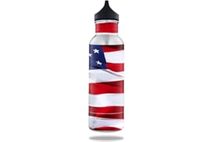 MIGHTY SKINS MightySkins Skin Compatible with BottleKeeper 12 oz Standard wrap Cover Sticker Skins American Flag