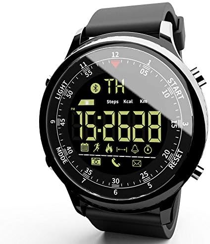 LOKMAT Sports Digital Smart Watch Women Men Waterproof Bluetooth Smart Wrist Watch, Smartwatch with Walking Calories,Remote Camera, Call/SNS/SMS Reminder for iOS and Android