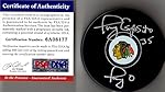 PSA/DNA Tony Esposito "TONY O" Autographed Signed Chicago Blackhawks Puck