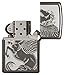 Zippo Pegasus Black Ice Pocket Lighter