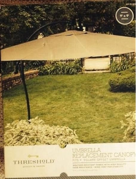 Amazon Com Threshold 9 Umbrella Replacement Canopy Home Improvement