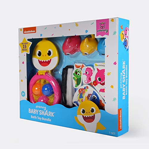 Pinkfong Baby Shark Official Bath Toy Bundle (Amazon Exclusive