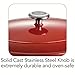 Tramontina 80131/052DS Enameled Cast Iron Covered Oval Dutch Oven, 7-Quart, Gradated Red