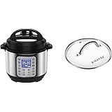 Instant Pot Duo Plus Mini 3 Quart 9-in-1 Electric Pressure Cooker, 15 One-Touch Programs & Tempered Glass Lid, Clear 7.6 Inch
