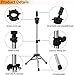 WAM Direct Mini Adjustable Tripod Stand Holder Hairdressing Training Head Mold Mannequin Salon Hair Clamp with a beautiful box
