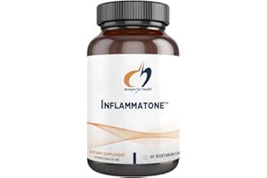 Designs for Health Inflammatone - Turmeric Supplements with Proteolytic Enzymes, Boswellia, Quercetin & Resveratrol (60 Capsules)