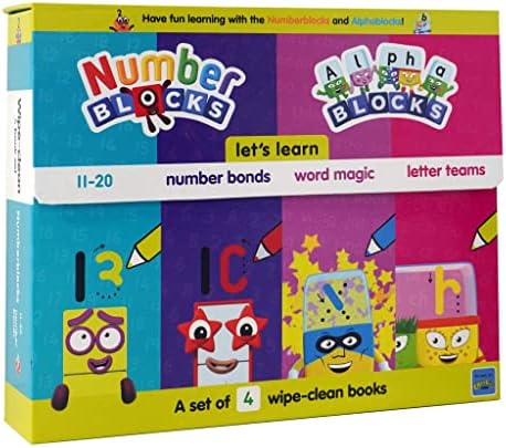 Numberblocks and Alphablocks Lift-the-Flap 5-Book Box Set