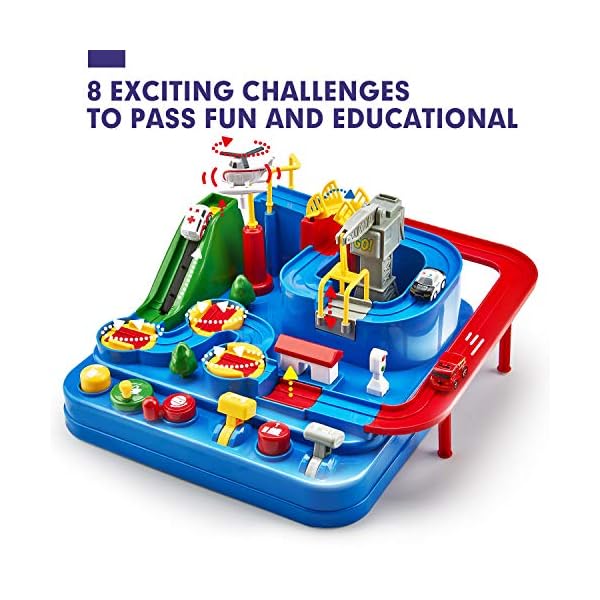 CubicFun-Cars-Track-Kids-Toys-for-4-Year-Old-Boy-Girls-LARGE-Car-Adventure-Toys-for-3-Year-Old-Intelligence-Educational-Autism-Toys-for-5-6-Year-Old-Girls-Boys-Gifts-for-Kids-Age-3-4-5 CubicFun Cars Track Kids Toys for 4 Year Old Boy Girls, LARGE Car Adventure Toys for 3 Year Old Intelligence Educational Autism Toys for 5 6 Year Old Girls Boys Gifts for Kids Age 3 4 5