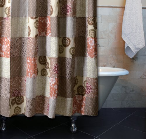 Greenland Home Stella Patchwork Shower Curtain
