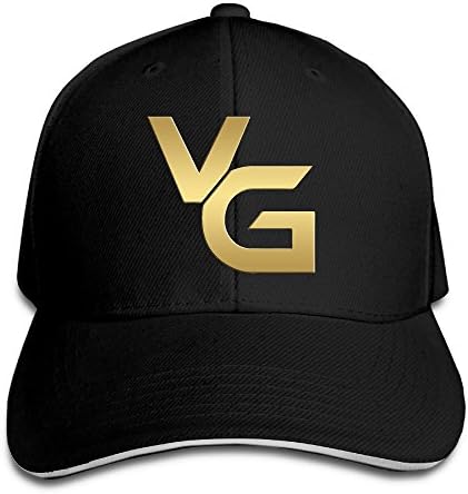 Fashion Golden Vanoss Gaming Adjustable Hunting Sandwich Caps Black