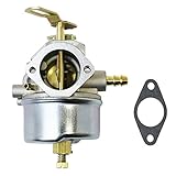 QAZAKY Adjustable Carburetor Replacement for Tecumseh 640349 640052 640054 640058 640058A HMSK80 HMSK85 HMSK90 HMSK100 HSMK110 LH318A LH358SA 8HP 9HP 10HP Snowblower Generator Chipper Shredder Carb