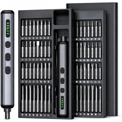 Mini Parafusadeira Elétrica Recarregável Genérico 3.6V - Kit 32 Bits + Bateria Lítio 1300mAh - Reversível Portátil LED - Ideal Móveis Montagem Uso Doméstico Profissional