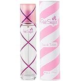 Pink Sugar Eau de Toilette Perfume for Women, Floral + Fruity Scent, Notes of Raspberry, Cotton Candy, and Vanilla, Sweet and Sensual Fragrance