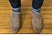Benchmark Basics Slate Gray 36 Inch Round Waxed Cotton Shoelaces (2mm Width)