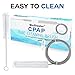 CPAP Tube Hose Cleaning Brush (3 Packs) - Cpap Mask Cleaner Brush, Supplies for Standard 22mm Diameter Tubing, Stainless Steel 7 Feet and 7 Inch Handy CPAP Tube Brush