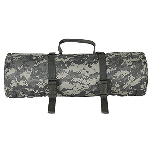 Ultimate Arms Gear ACU Army Digital Camo Deluxe Roll Up Shooter's Shooting Sniper Hunting Protective Padded Mat with Ammo Shell Cartridge Bullet Holder & Pocket Pouches