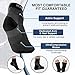 Dr. Frederick's Original Arch Support Socks - 1 Pair - Plantar Fasciitis Socks - Medium
