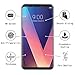 Wtbone KKA103005 Tempered Glass Screen Protector, Bubble Free/Scratch Resistant/Ultra Clear/Easy to Install Screen Protector for LG V30/LG V30+/LG V30 Plus