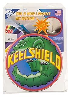KeelShield, Off White, 12 WHITE- KeelShield (3M) Hull Protector, 6 ft. | 6WH