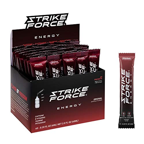 Strike Force Energy Drink Mix Original Flavor Natural Tasting
