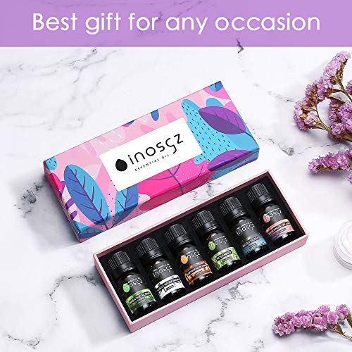 Essential Oils Set for Diffusers Aromatherapy Sleep Skin Natural Pure Rosemary Essential Oils Car Home Fragrance Aroma Plant Therapy Diffuser Oils for Candle Making