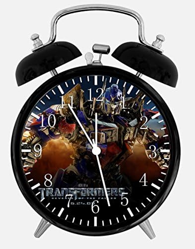 Transformers Alarm Desk Clock 3.75" Home or Office Decor W207 Nice For Gift