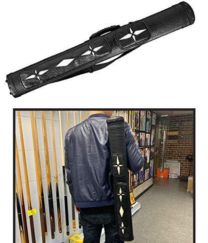 2X2 Billiards Pool Cue Tube Carrying Case