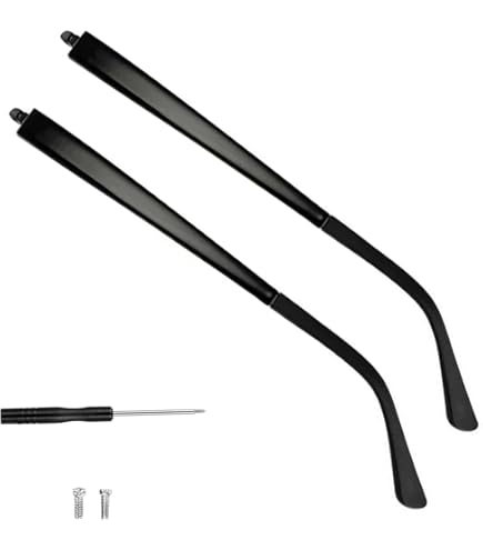 1 Pair Universal Tr90 Eyeglass Replacement Arms - Anti-Skid