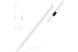 TiMOVO Stylus Pen for iPad, Apple Pencil USB-C with Palm Rejection, Fast Charge Apple Pen 1st 2nd Generation for iPad Pro 13/