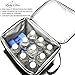Extra Large (10”x8”x10”) Cooler Insulated Lunch Bag with Front Side Pockets Adjustable Shoulder Strap For Men, Women, Adults, Kids, Camping, Picnic, Work, School, Outing, Sports, Travel, Black&Gray